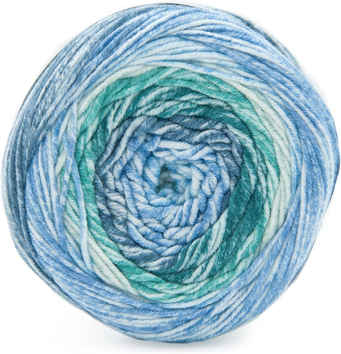 Lion Brand Yarn Mandala Ombré Yarn with Vibrant Colors, Soft Yarn for Crocheting and Knitting, Mantra, 1-Pack......