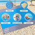 Beach Blanket, Beach Mat Sand Free Waterproof 79" X 83" Suitable for 4-7 Adults, Waterproof Lightweight Picnic Blankets for Travel, Camping, Hikin...