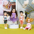 ONEST 10 Sets 5 Inch Mini Doll with Doll Clothes Party Grown Outfits Doll Accessories for Kids...