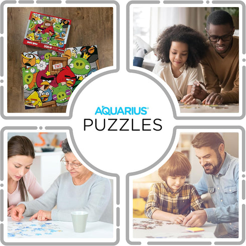 AQUARIUS Angry Birds 500pc Puzzle (500 Piece Jigsaw Puzzle) - Glare Free - Precision Fit - Officially Licensed Angry Birds Merchandise & Collectib...
