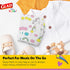 Glad for Unicorns Paper Bibs, 30 Count | Disposable Travel Paper Bibs with Cute Unicorns Design for Kids | Art & Craft Disposable Kids Bibs...