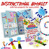 Mega Kids Crafts and Art Supplies Jar Kit - 1000+ Piece Set - Instructional Booklet Included - Glitter Glue, Construction Paper, Colored Popsicle ...
