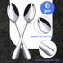 HANSGO 6PCS Demitasse Espresso Spoons, Mini Coffee Spoons 4.9 Inch Stainless Steel Tea Spoons for Cake Dessert Ice Cream...