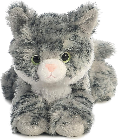 Aurora® Adorable Mini Flopsie™ Lily™ Stuffed Animal - Playful Ease - Timeless Companions - Gray 8 Inches...