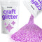 Hemway Craft Glitter - Lavender Purple | 100g Fine Metallic Sequin Flakes for Resin & Epoxy Crafts | Supplies for Tumblers, Cards, Jewellery, Cand...
