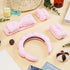 Spa Headband for Washing Face, Skincare Headbands and Wrist bands Set, Terry Cloth Makeup Headband, Puffy Anti-Slip Face Wash Headbands for Women ...