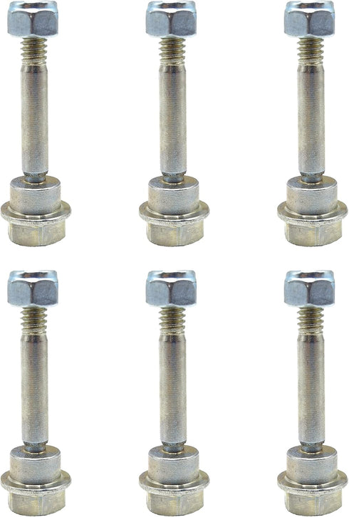 (Set of 6) 588077501 Snow Blower Shear Pin Bolt & Nut fits for Husqvarna 532179828 532187494 532188243 532192090 588077501 601001986 AYP 192090 ST...