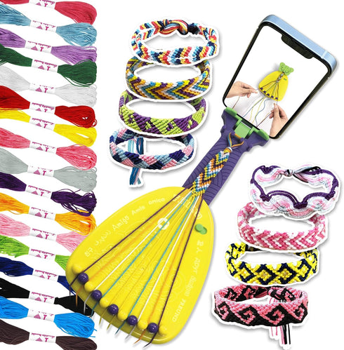 Qurhafoo Friendship Bracelet Making kit for Girl, Gifts for Girls Ages 7 8 9 10 11 12 Year Old Birthday Present, String Bracelets Maker Crafts Toy...