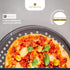 Master Class KCMCHB14 Perforated Pizza Tray, Grey, 32cm...
