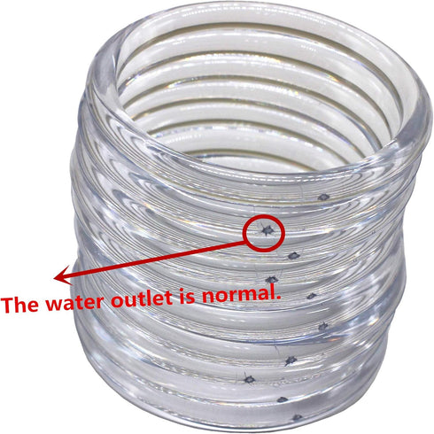 Model Worker 10PCS Round Handles Replacement for Handmade Bag Handbags Purse Handles (Transparent)...