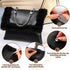 4 Pcs Purse Chain Strap Extender 7.9 Inch Purse Chain and 8 Pcs Studs Rivets D Ring, Flat Purse Strap Extender with Post Head Buttons Bag Making S...