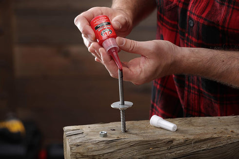 J-B Weld 27136 Perma-Lock High Strength Threadlocker - Red - 36 ml...