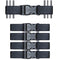 Coosin Baby Safety Locks,Handles Child Safety Locks Simple Installation Home Safety Strap Locks Fit Closed Handle Cabinets,Oven, Double Open The D...