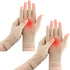 Woanger 2 Pairs Seamless Lymphedema Compression Gloves 20-30 mmHg Fingerless Compression Gloves...