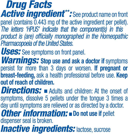 Sarcolacticum Acidum 6c Homeopathic Relief for Pain and Stiffness from Muscular Overexertion - 80 Pellets...