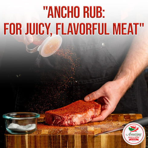 Ancho Chile Pepper Powder Ground (4oz) – Natural and Premium. Great For Recipes Like Mexican Mole, Sauces, Stews, Salsa, Meats, Enchiladas. Mild t...