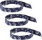 Ergodyne Chill Its 6705 Cooling Bandana, Evaporative Polymer Crystals for Cooling Relief, Quick and Secure Fit, 3-Pack...