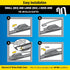 Rain-X 830218 WeatherArmor Beam Wiper Blades, 18 Inch Windshield Wipers (Pack of 1), Automotive Replacement Windshield Wiper Blades With Industria...