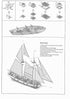 DIY Hobby Wooden Ship, 1:100 Scale Wooden Wood Sailboat Ship Kits Home DIY Model Home Decoration Boat Gift Toy Assembly Model Boat Kits Sailing Bo...
