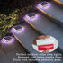 Solar Deck Lights Outdoor, IP68 Waterproof Solar Step Lights, Solar Powered Driveway Lights, Natural White 4000K LED Solar Lights, Stick on Garden...