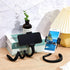 2 Pcs Stroller Phone Holder Portable Cell Phone Holder Stand Universal Stroller Accessories for Parent Baby Toddler Phone Clamp with Non Slip Sili...