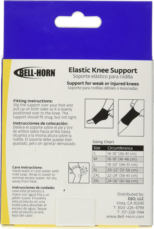 Elastic Knee Support/Compression Sleeve, Beige, XX-Large...