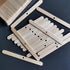 MILIVIXAY Wooden Candle Wick Holders,Candle Wicks Centering Device - Candle Centering Tool, 120 Pack...