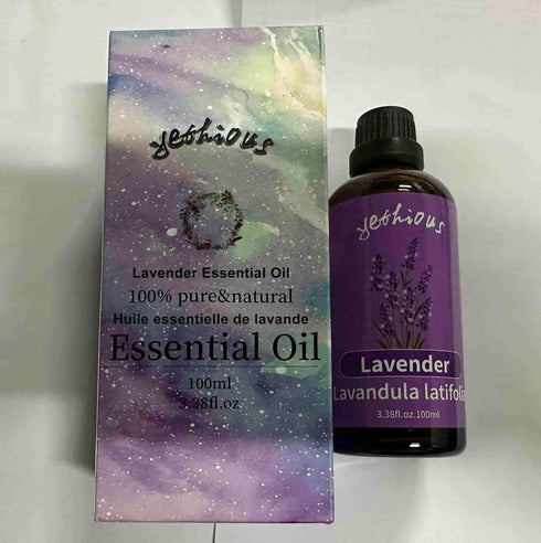 yethious Lavender Oil Essential Oil for Diffuser & Aromatherapy, Fragrance, Soap Candle Making - 3.38 Fl Oz...