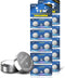 377 SR626SW Watch Battery LR626 376 V377 377a AG4 1.55V Silver Oxide Button Battery Replacement for Watch Clock 20 Pack...