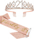 Finally 21 Sash and Crown Set for Girls - 21st Birthday Party Favor Supplies...