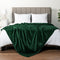 PAVILIA Fleece Blanket King Size | Super Soft, Plush, Luxury Flannel Throw | Lightweight Microfiber Blanket for Sofa Couch Bed (Emerald Green, 90x...