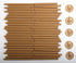 Antique Gold Wax Seal Sticks, ONWINPOR 60pcs Copper Glue Gun Wax Sealing Sticks for Wax Seal Stamp, Bronze Gold Wax Seal Sticks Sealing(60, Dark B...