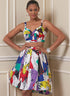 Vogue Misses' Lined Bra Top, Semi-Fitted Shorts, and Skirt Sewing Pattern Kit, Design Code V1893, Sizes 6-8-10-12-14...