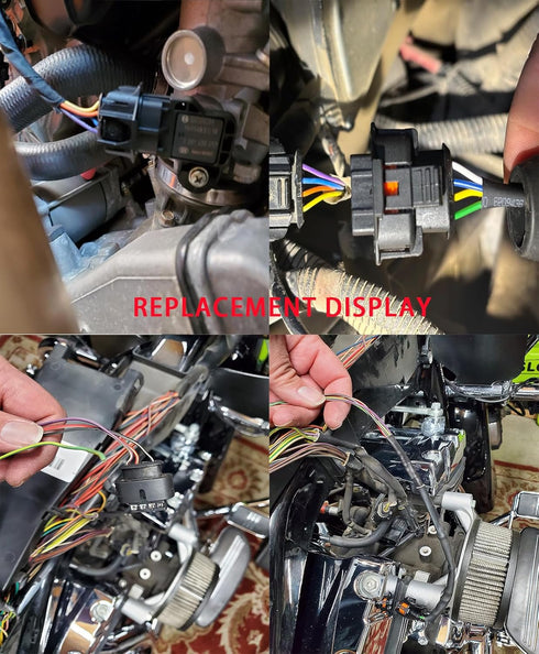 MOTOALL T-Map Sensor Pigtail Harness Wire Lead Wiring Connector Plug Cable Repair Kit 4 Way for 2875542 Polaris Scrambler RZR Sportsman Ranger 570...