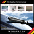 Mega Racer 24"+18" Wiper Blade, Automotive Replacement Windshield Wiper Blades For My Car, Windshield Wipers for Driver and Passenger Side, All Se...