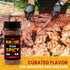 RubWise Texas Style Spicy Brisket Rub | All-Natural Dry BBQ Rubs and Spices for Smoking and Grilling | Robust and Savory Barbecue Meat Seasoning f...