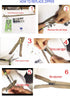 Zipper Repair Kit 255 Pcs Zipper Replacement Kit with Zipper Install Pliers Tool and Zipper Extension Pulls for Clothing Jackets Purses Luggage Ba...