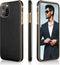 LOHASIC for Luxury Leather iPhone 11 Pro Max Case – Slim Designer Soft Leather Cover, Anti-Slip Grip, Business Phone case for Men & Women, Protect...
