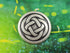 Bezelry 10 Pieces Tiny Celtic Knot Metal Shank Buttons. 25mm (1 inch) (Antique Silver)...