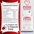 Blood Pressure Support Supplements, Black Garlic Extract with COQ10 - Blood Pressure Supplements, - 60 Capsules...