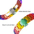GELISHI Compatible with Galaxy Watch 7 6 5 Band 40mm 44mm/6 Classic 43mm 47mm Women, 20mm Bling Stainless Steel Band for Galaxy Watch 4 Classic 42...