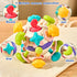 Baby Sensory Toys - Teething Montessori Toys for Babies, Infant Teethers Toys, Baby Rattle Chew Toys 0-3-6-12 to 18 Months, Gifts for Newborn Boys...