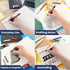 LayFlat Sketchbook - 5.5 x 8.25 Inches - Black Blank Note Book, 64 Sheets, Thick 100gsm Paper…...