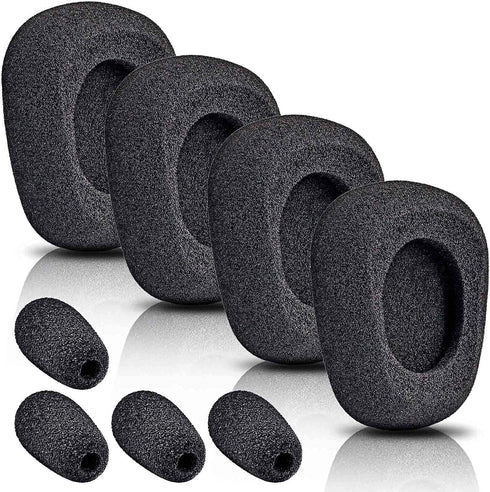 B550-XT Kit Replacement Ear Pads Cushion Mic Foam Compatible with B550-XT B550XT B450-XT Headset I B550 XT Accessories...