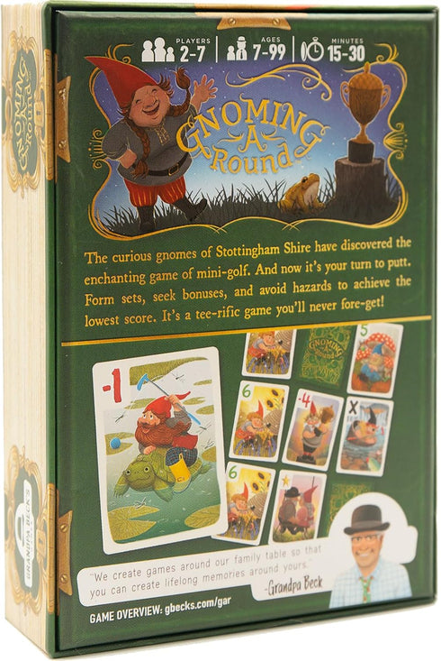 Grandpa Beck's Games Gnoming A Round | Fun Family Card Game | Enjoyed by Kids, Teens, & Adults | from The Creators of Cover Your Assets - 2-7 Play...