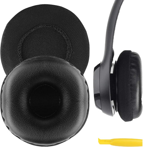 Geekria QuickFit Replacement Ear Pads for Logitech H390, H600, H609Headphones Ear Cushions, Headset Earpads, Ear Cups Cover Repair Parts (Black)...