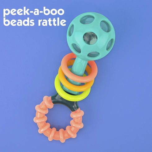 Sassy My First Toys Sensory Toy Gift Set for Ages 0+ Months...