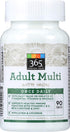 365 Everyday Value, Adult Multi with Iron, 90 ct (packaging may vary)...