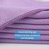 SINLAND Microfiber Glass Cleaning Cloth, Lint Free Cleaning Cloth for Cleaning Window, Car Windows, Mirrors, and Stainless Steel 16x16inch (6-Pack...