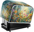 Butterfly Vibrant Floral Print Toasters Cover Quilted Toasters Cover Bread Maker Cover Kitchen Small Appliance Cover Toaster Oven Cover, for 2 Sli...